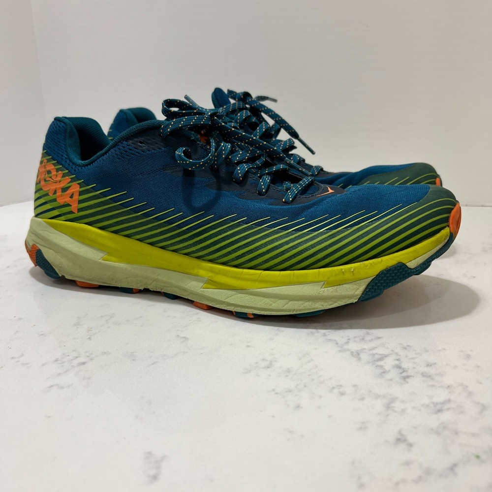 Hoka Teal and Black Athletic Shoes - Picture 5 of 12